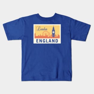 London England Kids T-Shirt